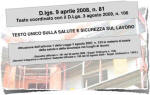 sicurezza sul lavoro